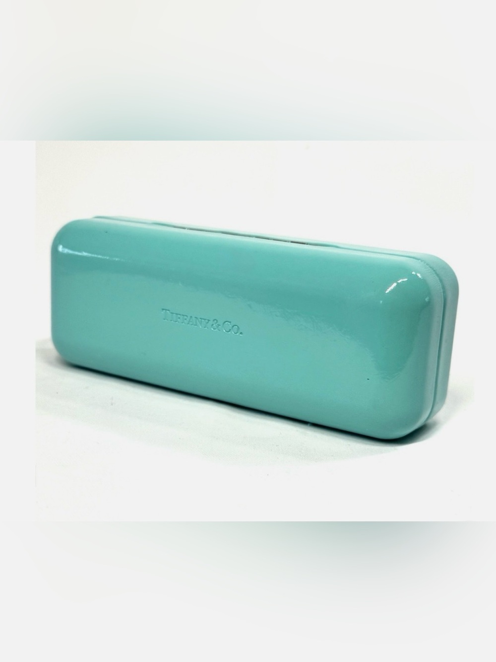 Tiffany & Co. Sunglasses Eyeglasses Hard Case Aqua Blue